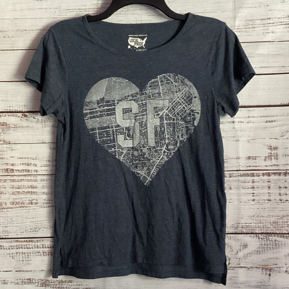 Local SF Heart Graphic Tee